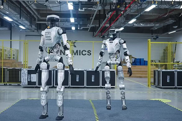 Un robot umanoide si allena proprio come farebbe un ginnasta