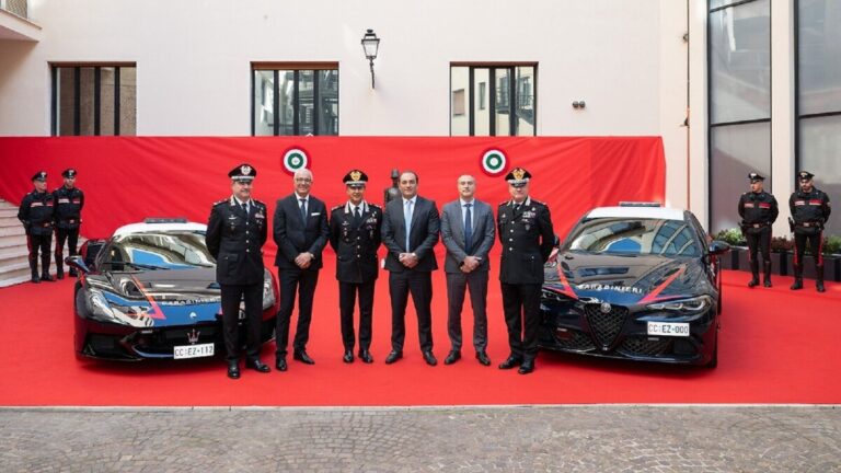 Maserati, MCPURA, Alfa Romeo, Giulia Quadrifoglio, Carabinieri
