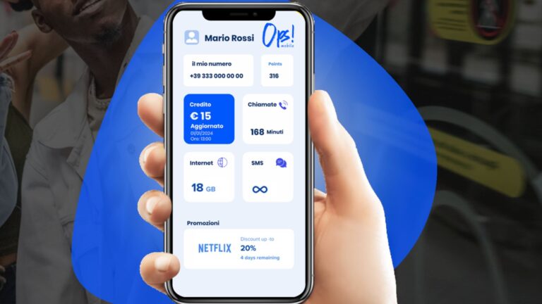 OPS! Mobile: Special 300 GB, l’offerta con 150 giga extra e attivazione rapida via SPID