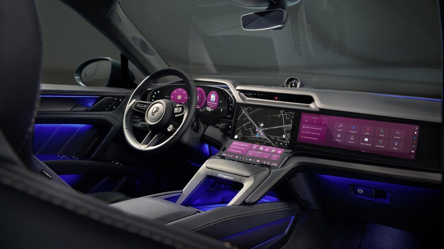 Porsche, Cayenne Electric, Interni