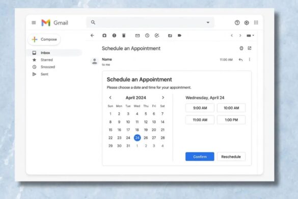 Su Gmail arriva l’assistente per fissare appuntamenti