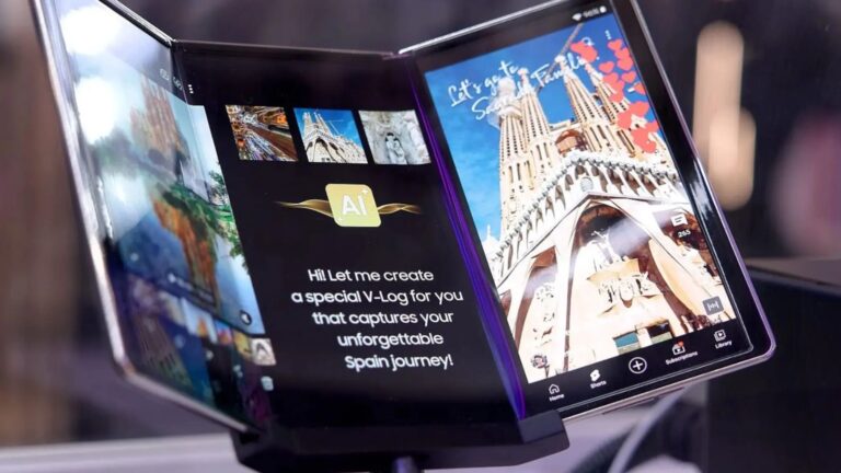 Samsung, nuovo trifold in arrivo