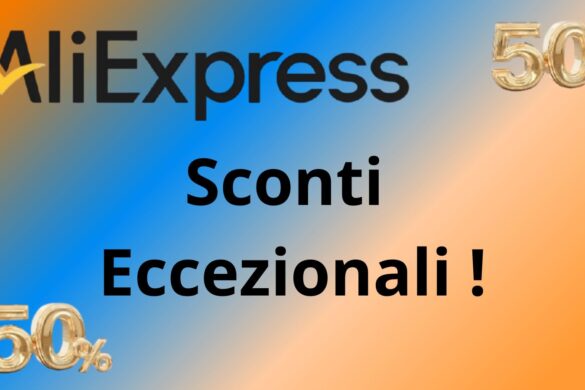 Aliexpress, tanti nuovi prodotti con sconti eccezionali