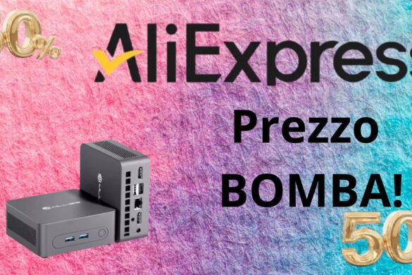 Mini PC fantastico a meno di 100 euro, BOMBA su Aliexpress