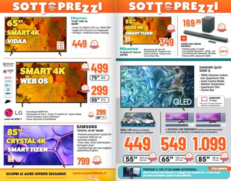 expert - specifiche expert sottoprezzi