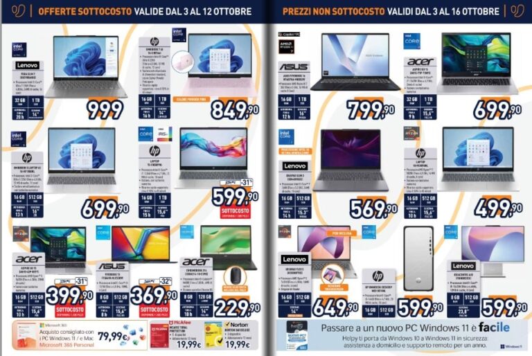 unieuro - immagine 8 unieuro sottocosto ottobre