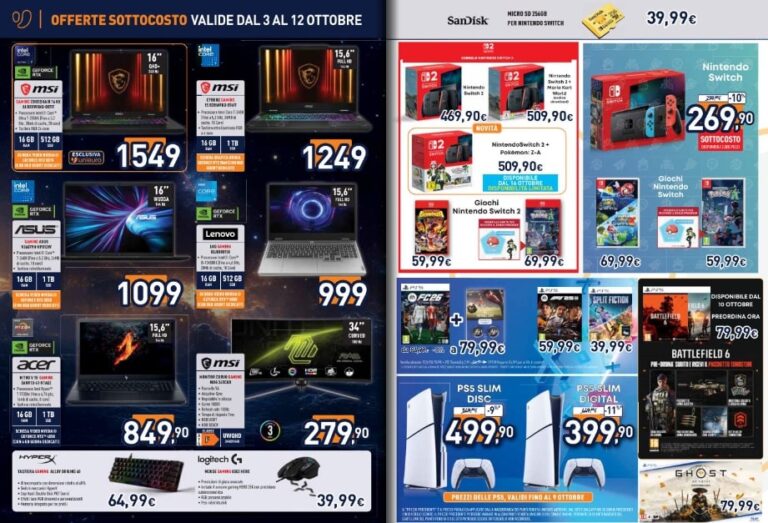 unieuro - immagine 9 unieuro sottocosto ottobre