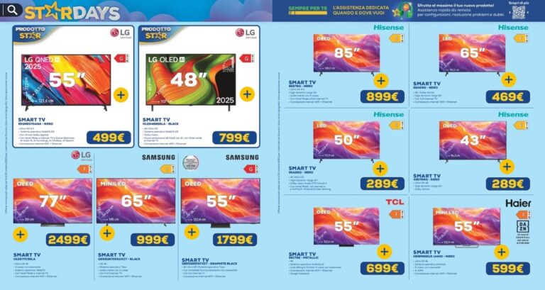 euronics - caratteristiche volantino euronics