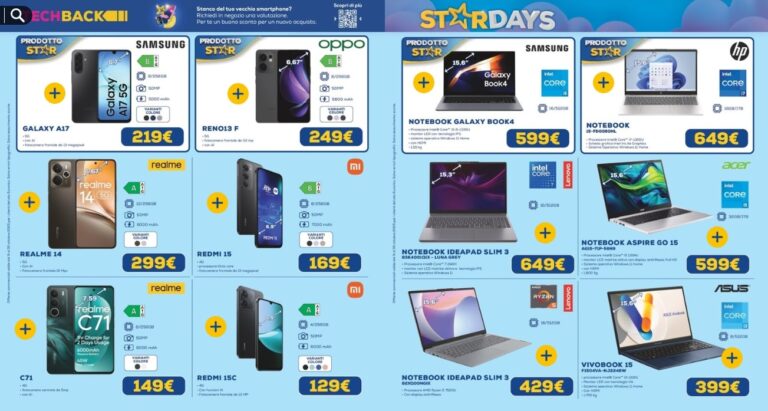 euronics - funzionalità Screenshot