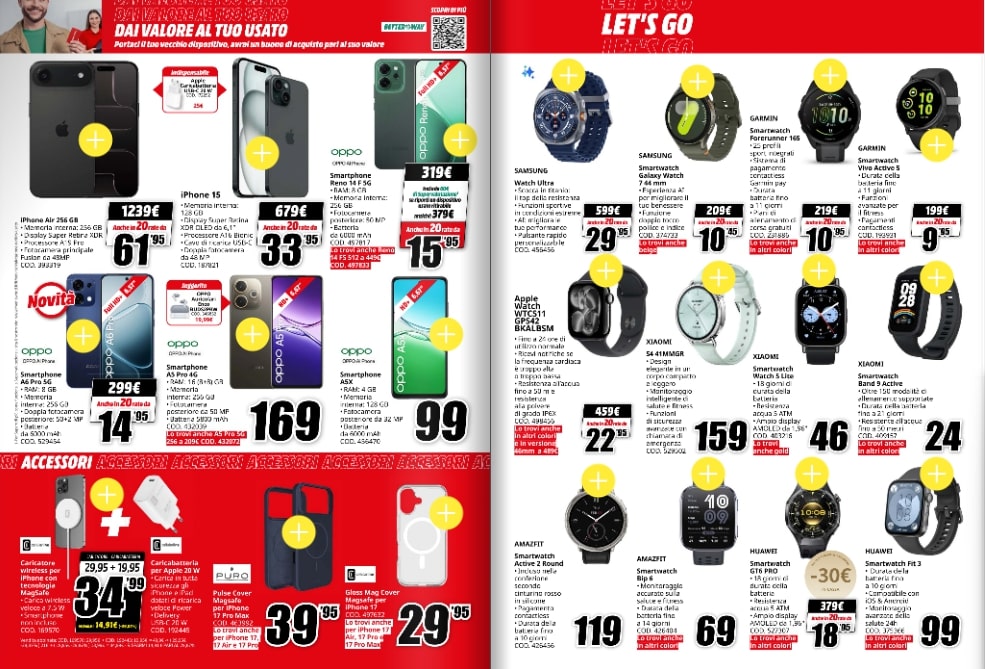 Screenshot mediaworld offerte