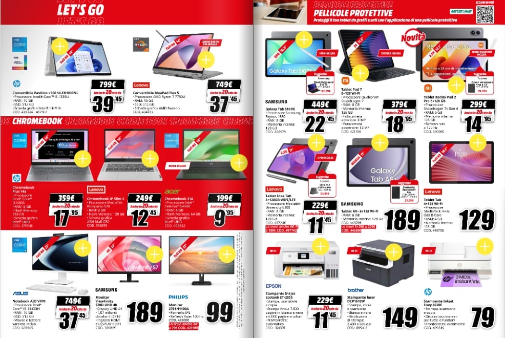 Screenshot mediaworld offerte