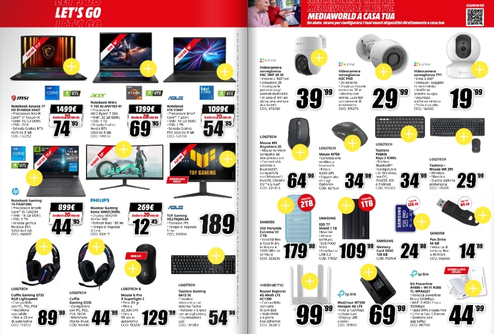 Screenshot mediaworld offerte