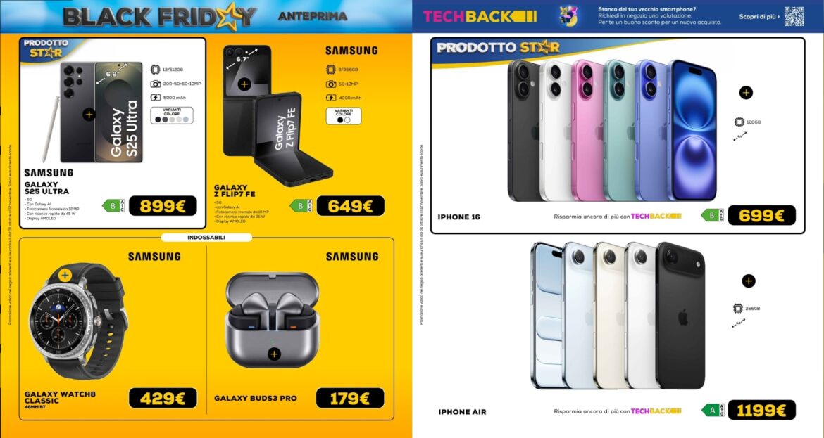 Screenshot volantino euronics