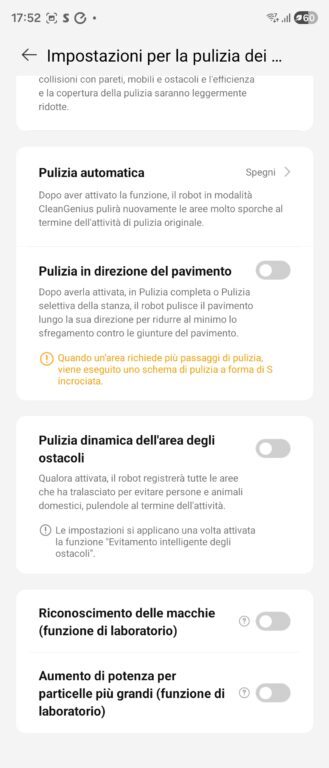Dreame Aqua 10 Ultra - immagine 14 Screenshot Dreamehome