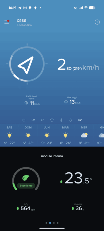 Stazione Meteo 2ª gen. di Netatmo - immagine 8 Screenshot Stazione Meteo ª gen di Netatmo