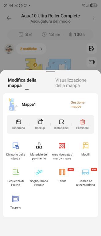 Dreame Aqua 10 Ultra - immagine 8 Screenshot Dreamehome
