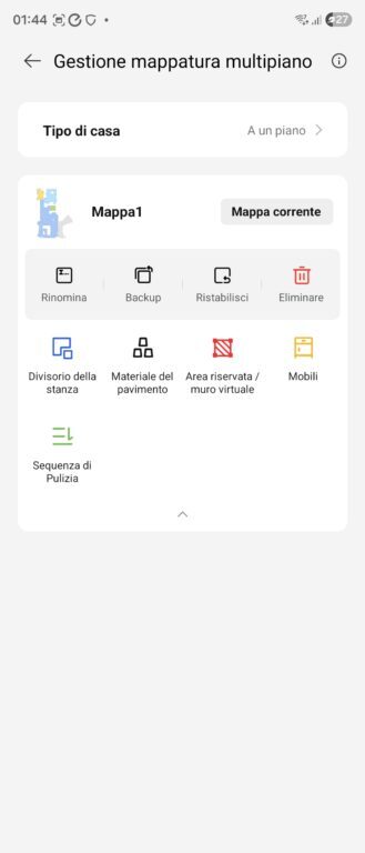 Dreame Aqua 10 Ultra - utilizzo Screenshot Dreamehome