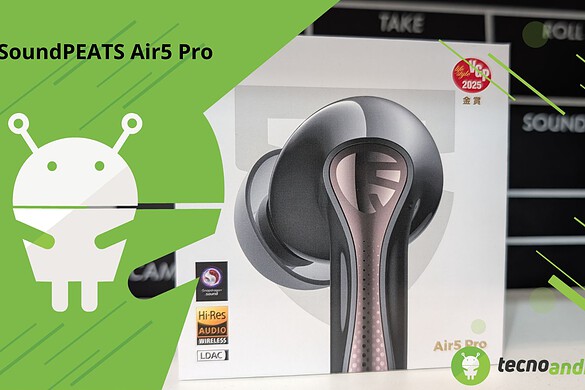 SoundPEATS Air5 Pro: ANC ibrido e aptX Lossless per un audio senza eguali – Recensione