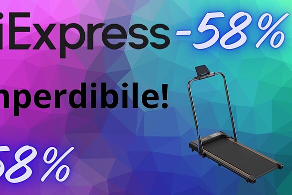 Tapis Roulant pieghevole ad un prezzo FOLLE, occasione su Aliexpress