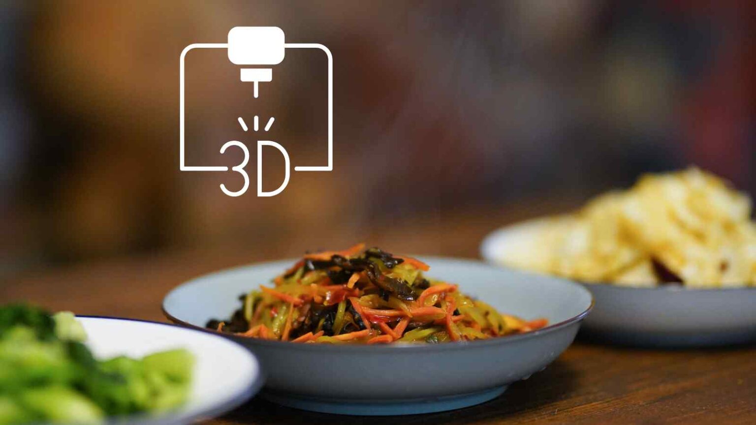 La Columbia University stampa in 3D piatti completi e li cuoce con laser, controllando consistenza, gusto e valori nutrizionali.