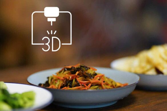 La cucina del futuro: piatti stampati in 3D e cotti al laser