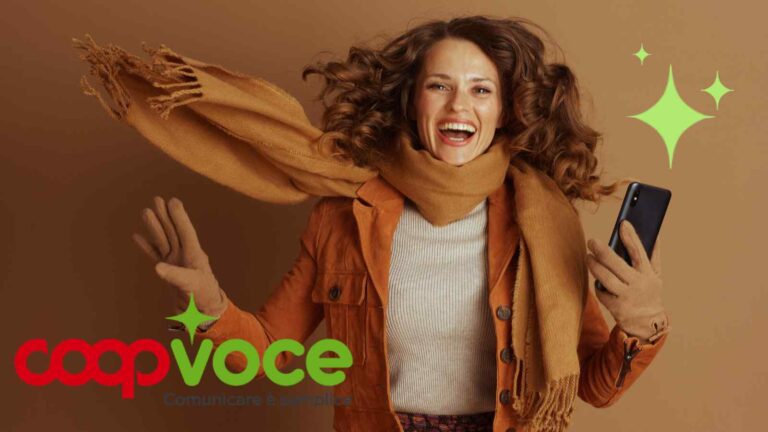 CoopVoce EXTRA 300 offre 300 GB, minuti illimitati e 1000 SMS a 8,90€/mese, con eSIM attivabile online e rete veloce.