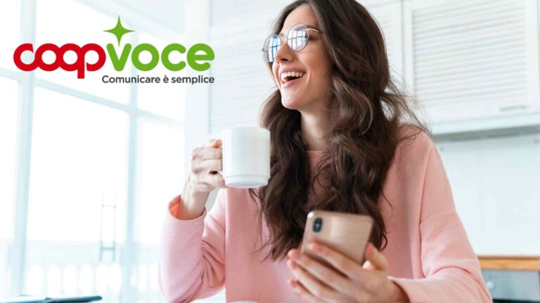 CoopVoce EVO 250 offre 250 GB, minuti illimitati e SMS a 9,90 €/mese, con connessione veloce e senza costi nascosti.