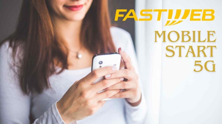 Fastweb Mobile Start 5G offre 150 GB, chiamate illimitate e roaming UE a 9,95€/mese sulla rete Vodafone, veloce e trasparente.