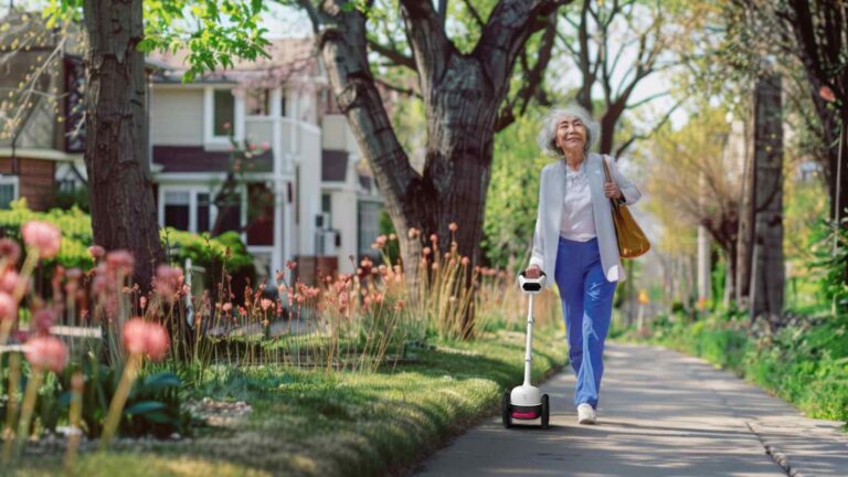 Glide è un bastone smart con AI, sensori e ruote che guida e protegge gli ipovedenti, offrendo autonomia e feedback tattile.