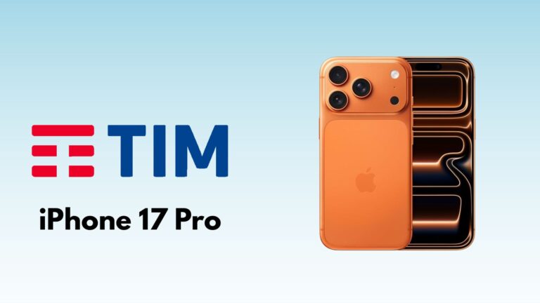Con TIM puoi avere l'iPhone 17 Pro