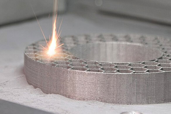 Lega di alluminio leggera ma resistente stampata in 3D