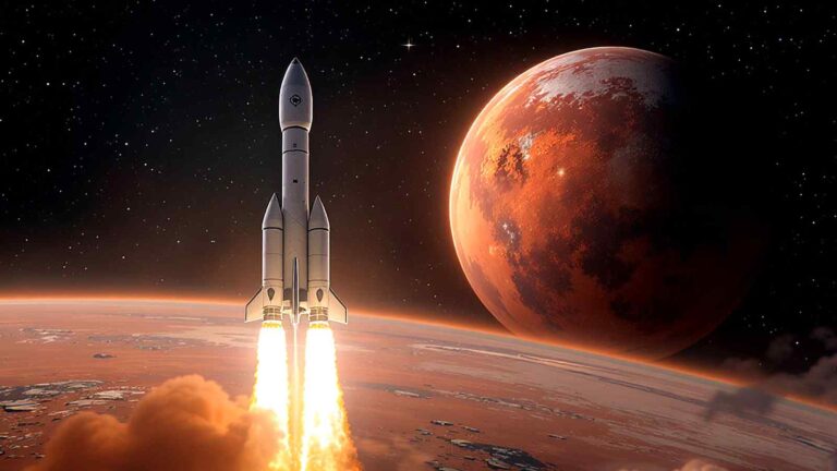 Le sonde ESCAPADE di NASA e Rocket Lab partiranno su New Glenn per studiare il vento solare e la perdita d’atmosfera di Marte.