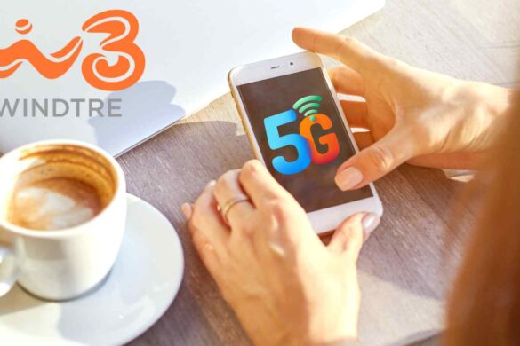 Windtre 200 GIGA: 5G fino a 2 Gbps e minuti illimitati a 9,99 €