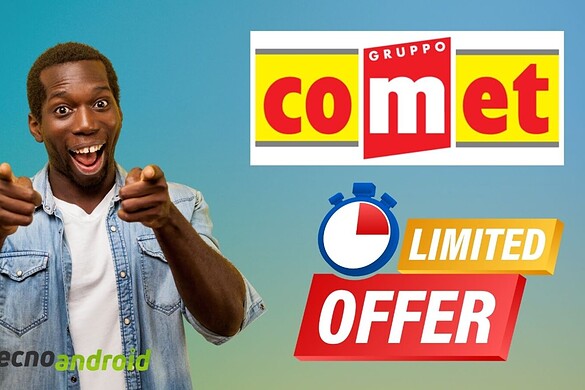 Comet: il Black Friday è ancora qui con tanti sconti pazzeschi