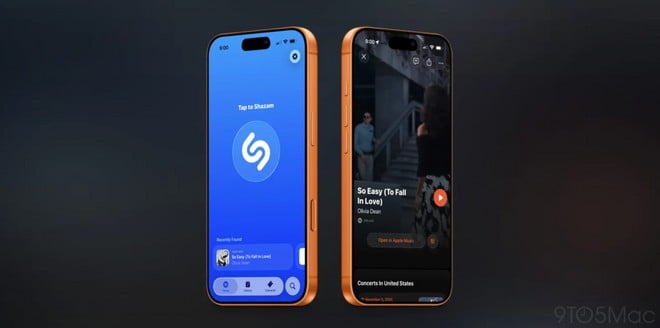 Shazam Liquid Glass Apple Shazam Liquid Glass Apple