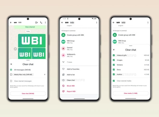 WhatsApp Svuota Chat WhatsApp Svuota Chat