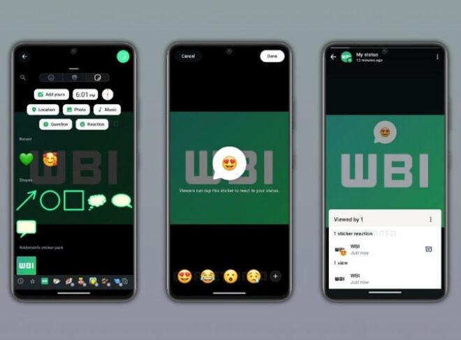WhatsApp Reaction Stickers WhatsApp Reaction Stickers