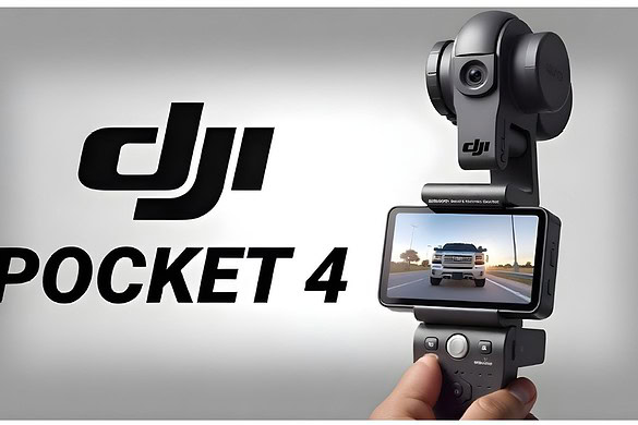 DJI Osmo Pocket 4, nuove immagini svelano i pulsanti fisici e un design rivisto