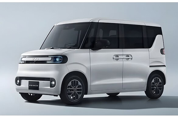 BYD K-Car, la piccola elettrica per il Giappone si mostra senza veli