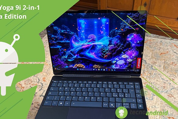 Lenovo Yoga 9i 2-in-1 Aura Edition: il 2-in-1 più elegante del 2025, RECENSIONE