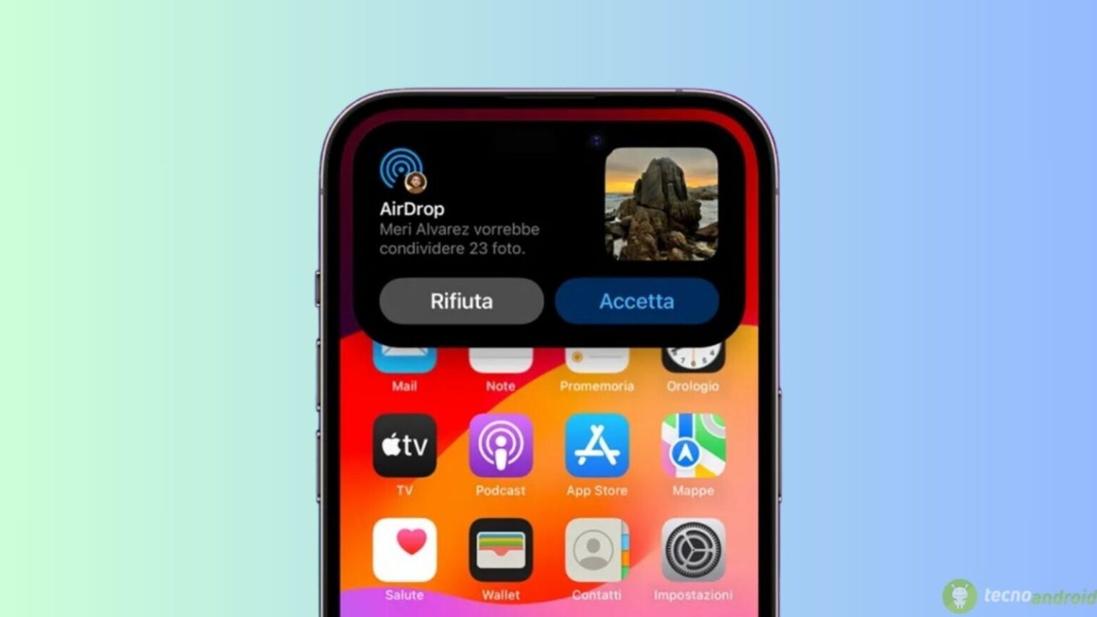AirDrop Apple Pixel Android