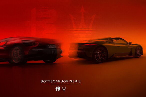 Alfa Romeo e Maserati annunciano la nascita della BOTTEGAFUORISERIE
