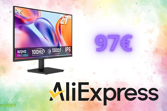 Monitor KTC da 27″ a 97 euro: lo sconto AliExpress Black Friday è ottimo