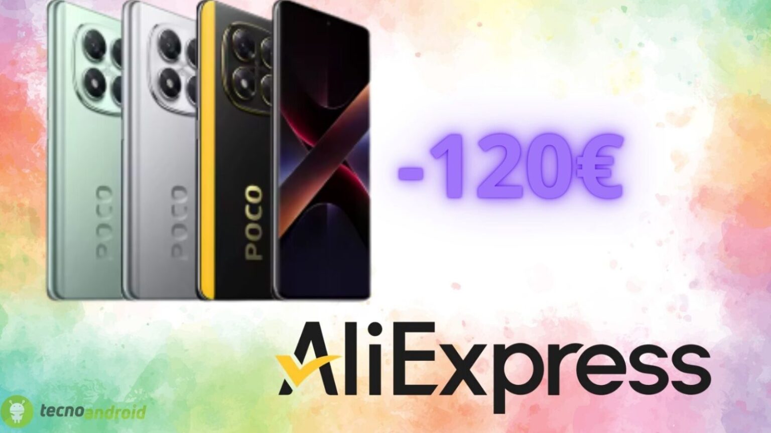 AliExpress, che sconto IMPERDIBILE sul POCO X7