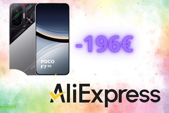 POCO F7 costa 200 euro in meno su AliExpress per poco tempo