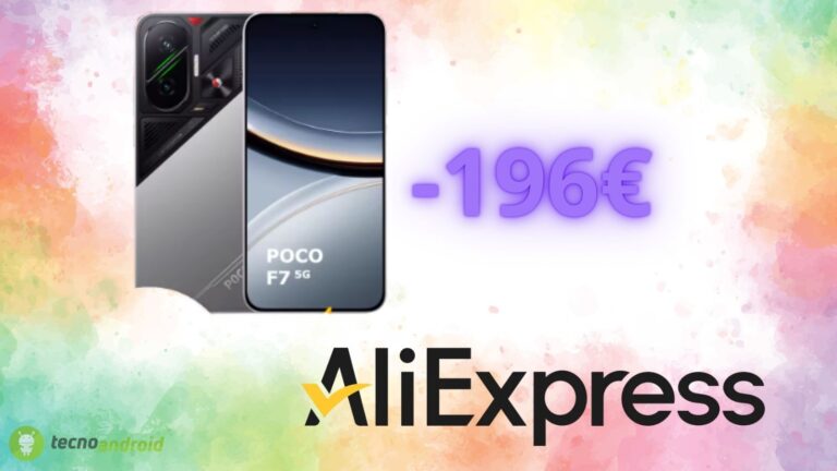 POCO F7 costa 200 euro in meno su AliExpress per poco tempo