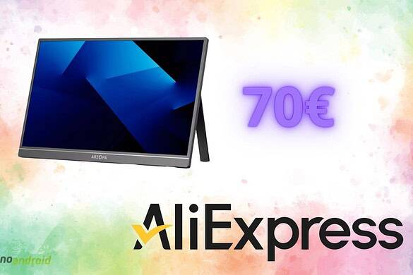 Monitor portatile con uno sconto imperdibile: la promo di AliExpress è da impazzire