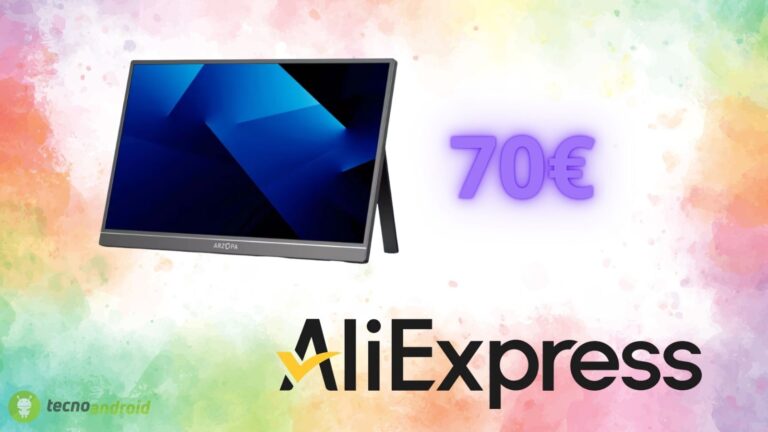 Monitor portatile con uno sconto imperdibile: la promo di AliExpress è da impazzire