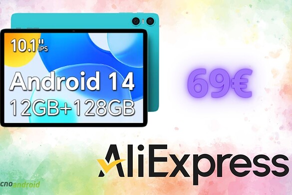 Tablet Android a 69 euro: la promo AliExpress vi farà perdere la testa