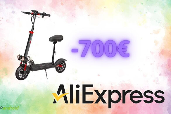 Monopattino elettrico a prezzo da saldo oggi su AliExpress